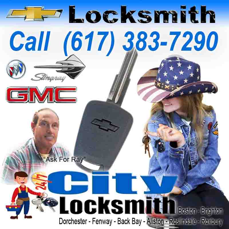 Chevrolet Locksmith Back Bay – Call Ray (617) 383-7290