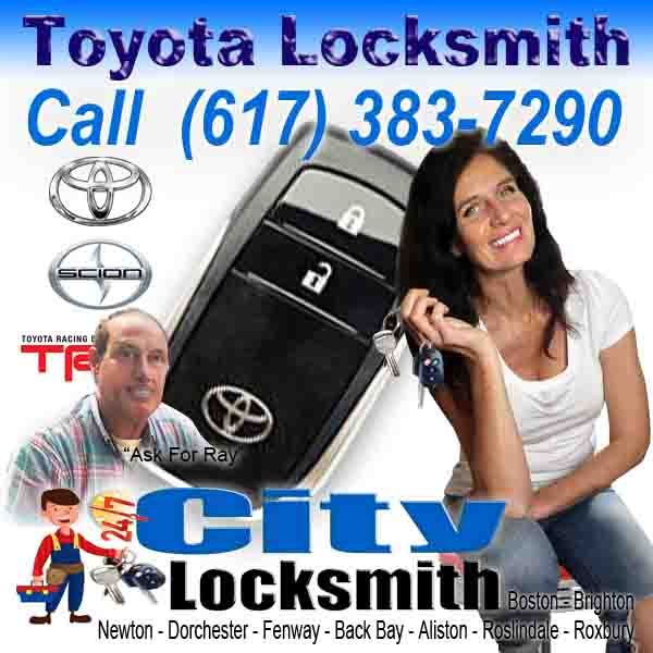 Locksmith Cambridge Toyota – Call Ray (617) 383-7290