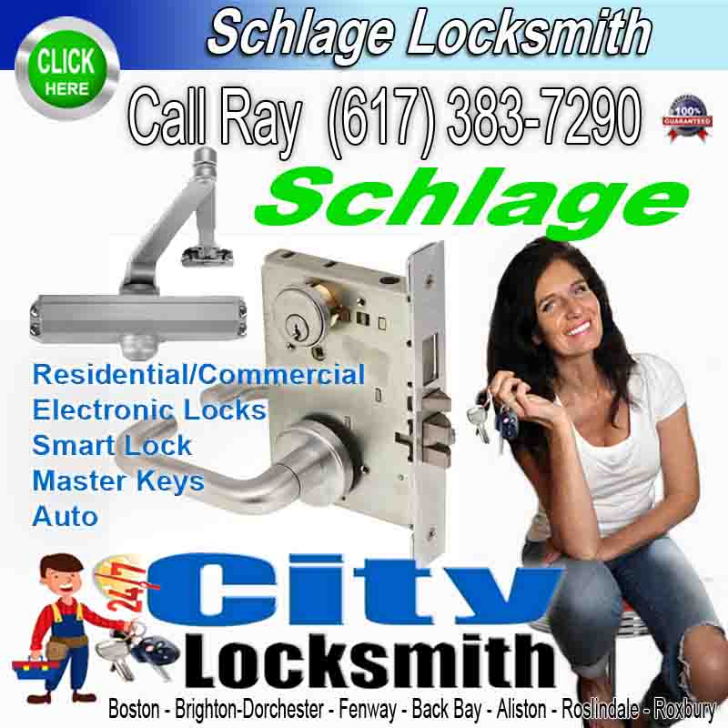 Locksmith Schlage – Call Ray (617) 383-7290