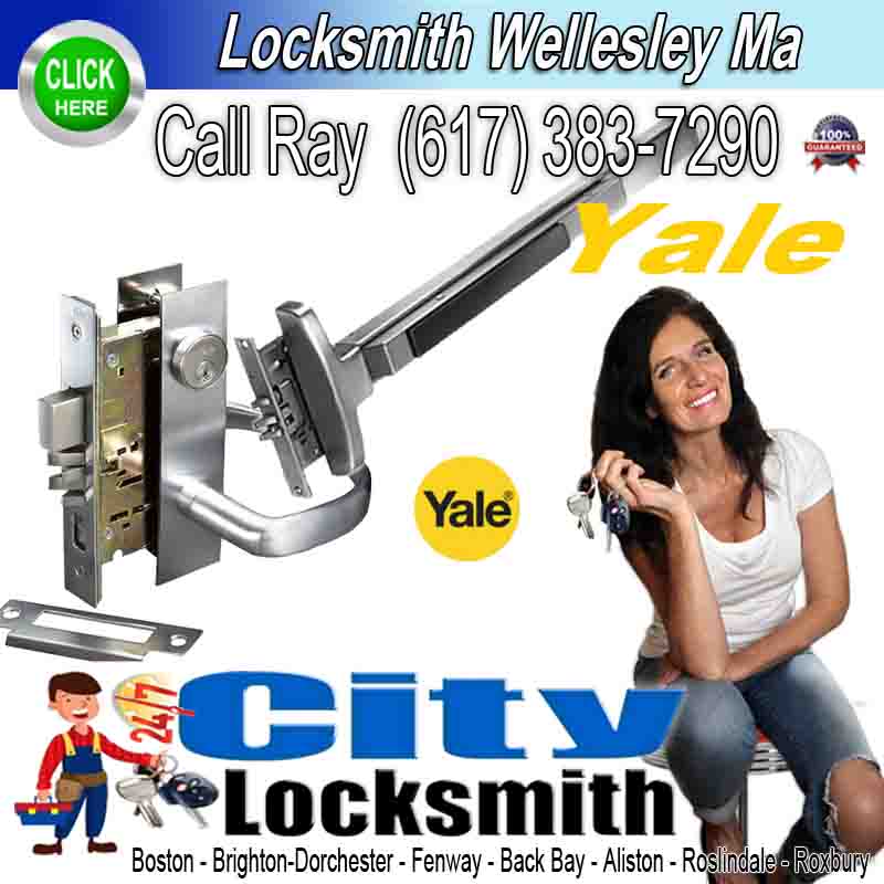 Locksmith Wellesley Yale – Call Ray (617) 383-7290