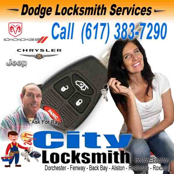 Dodge Key Locksmith – Call Ray today (617) 383-7290