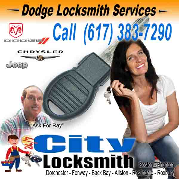 Dodge Locksmith Near Me  – Call City Ask For Ray 617-383-7290