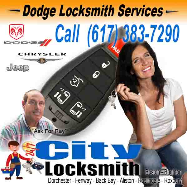 Dodge Locksmith Newton  – Call City Ask For Ray 617-383-7290