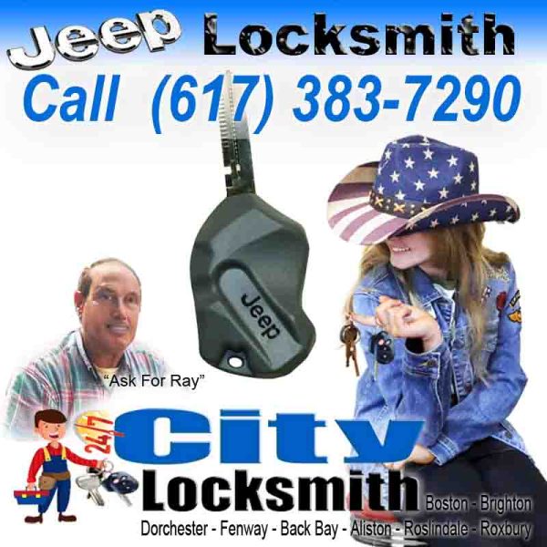 Jeep Locksmith – Call Ray today (617) 383-7290