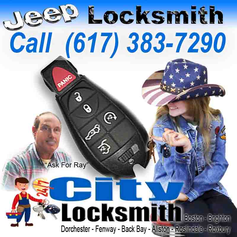 Jeep Locksmith Near Me – Call City Ask Ray 617-383-7290