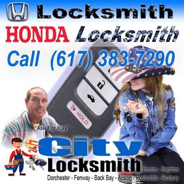 Locksmith Back Bay Honda – Call Ray (617) 383-7290