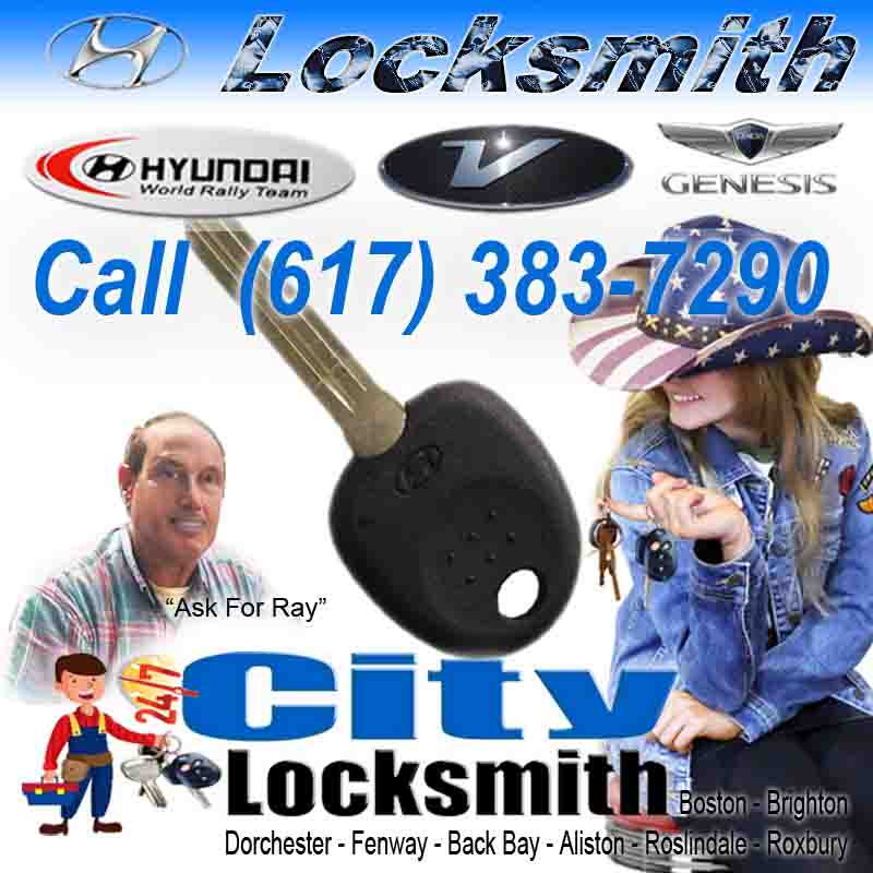 Locksmith Brookline Hyundai – Call City Ask Ray 617-383-7290