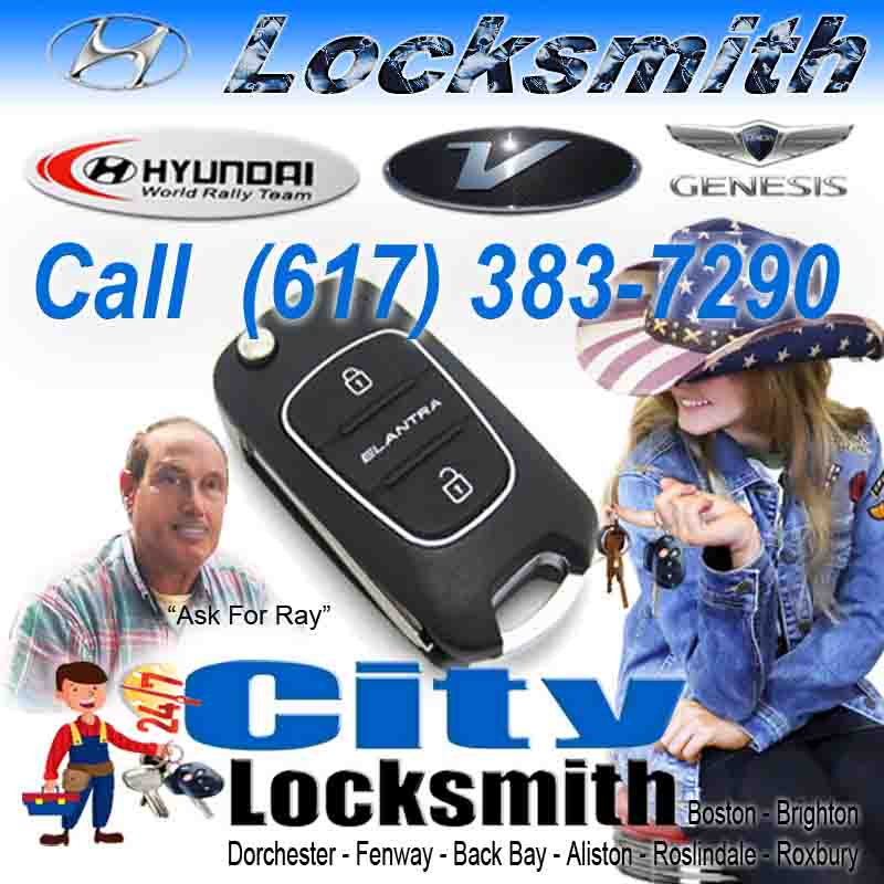 Locksmith Somerville Hyundai – Call City Ask Ray 617-383-7290
