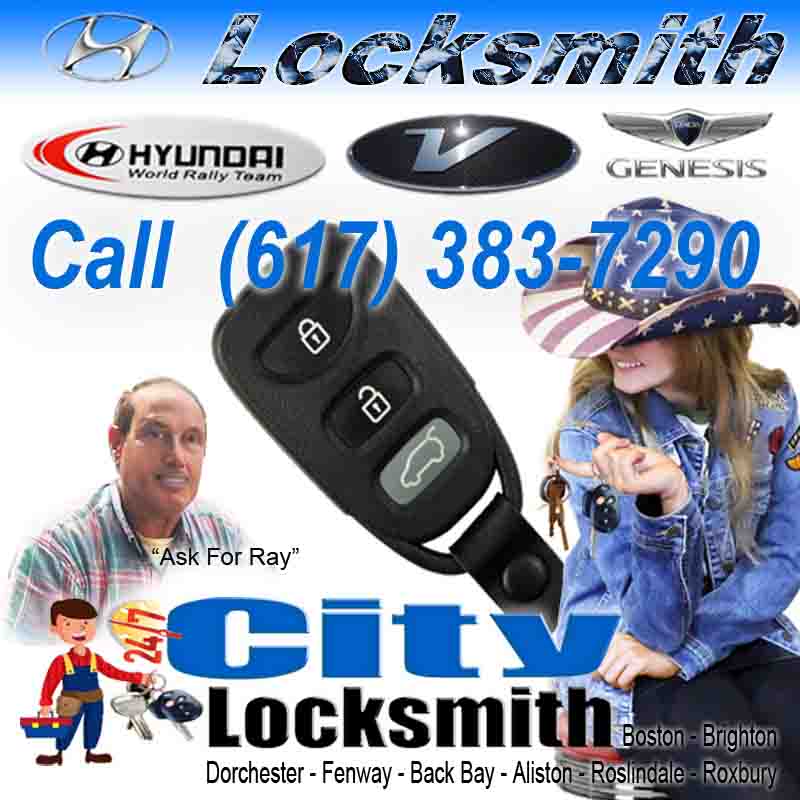 Locksmith Hyundai – Call City Ask Ray 617-383-7290
