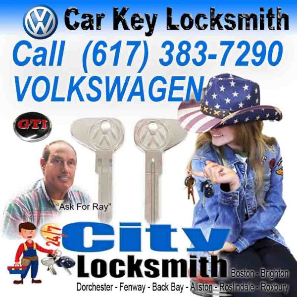 Volkswagen Locksmith in Boston – Call Ray (617) 383-7290