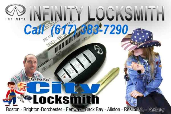 Infinity Car Key Call today. (617) 383-7290