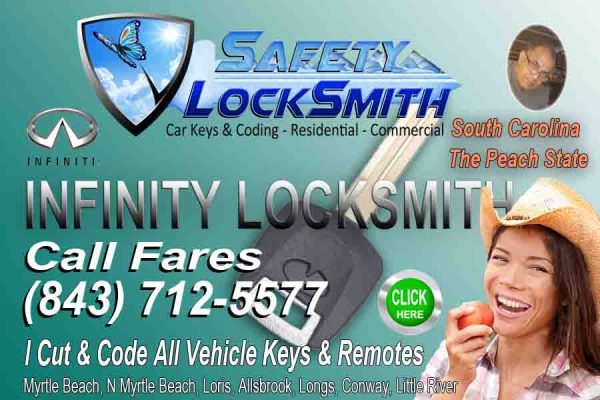 Infinity Keys Remotes  – Call Fares (843) 712-5577