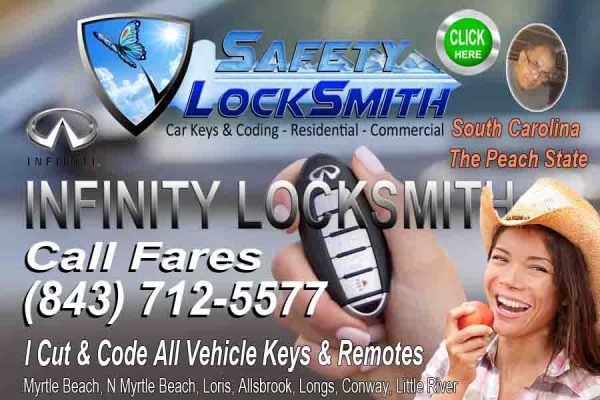 Infinity Keys Remotes  – Call Fares (843) 712-5577