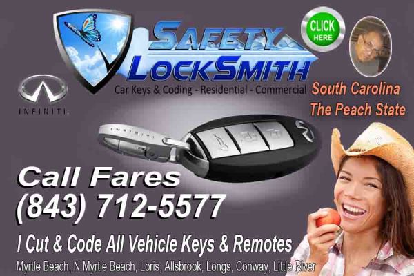 Infinity Locksmith – Call Fares (843) 712-5577