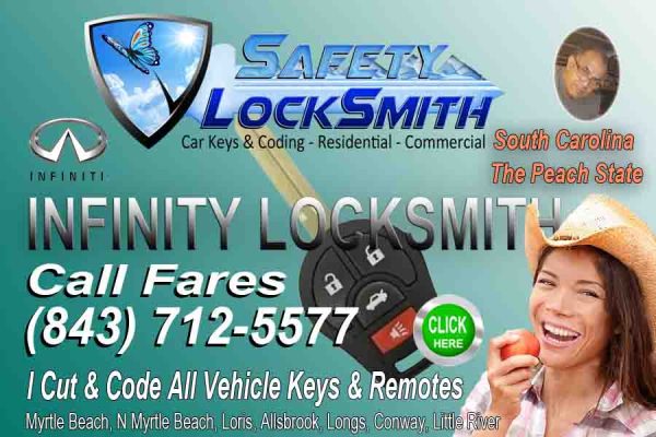 Infinity Keys Remotes – Call Fares (843) 712-5577