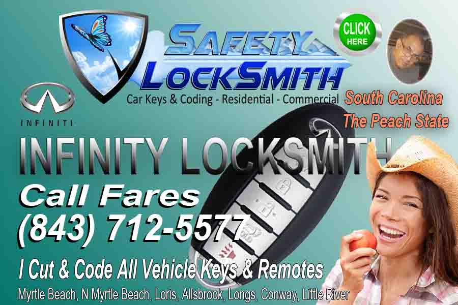 Infinity Car Keys – Call Safety Fares (843) 712-5577