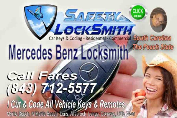 Mercedes Key Fob – Call Fares (843) 712-557716