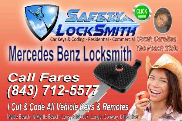 Mercedes Key Fob – Call Fares (843) 712-557716