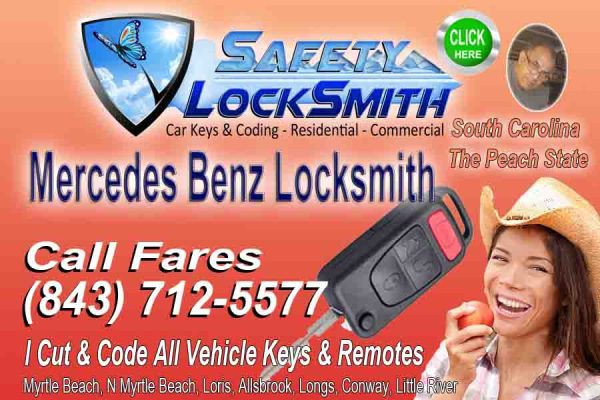 Mercedes Benz Keys Myrtle Beach – Call Fares (843) 712-5577165