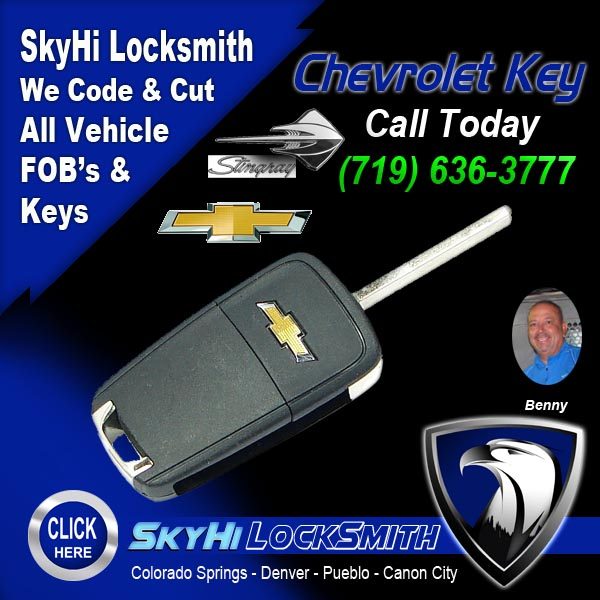 Chevrolet Locksmith Colorado Springs Call SkyHi Today 709