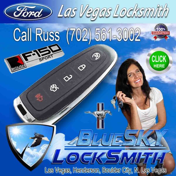 Ford Key & Remote Cutting & Coding Call Russ 702-421-2776