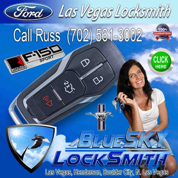 Ford Key & Remote Cutting & Coding Call Russ 702-421-2776