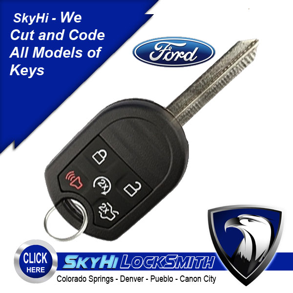 Ford Flex Remote Key, Engine Start, Smart Key
