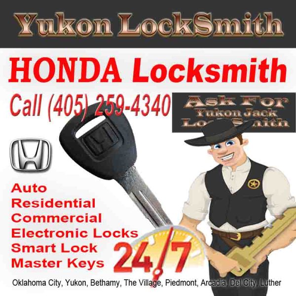 Honda Car Keys OKC – Call Jack today 405 259-4340