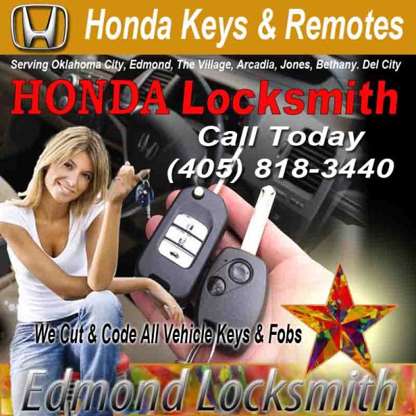 Honda Car Key Repairs – Call Danny Today 405 818-3440