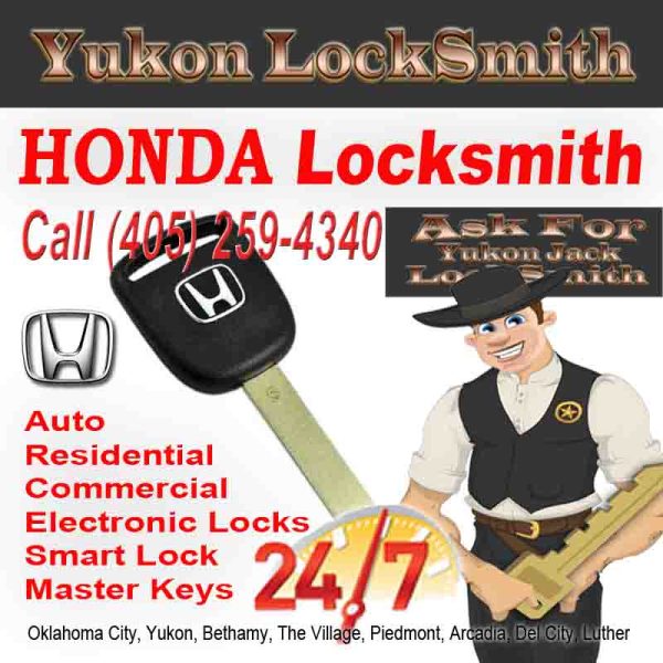Honda Car Key Repair – Call Jack today 405 259-4340