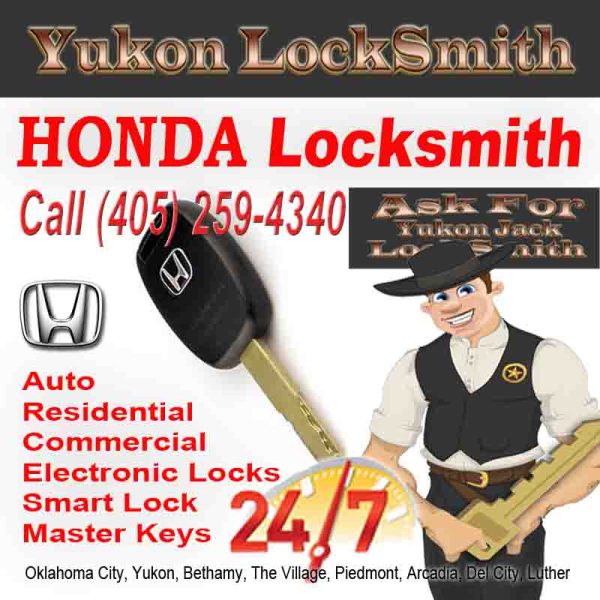 Honda Car Key Repair OKC – Call Jack today 405 259-4340