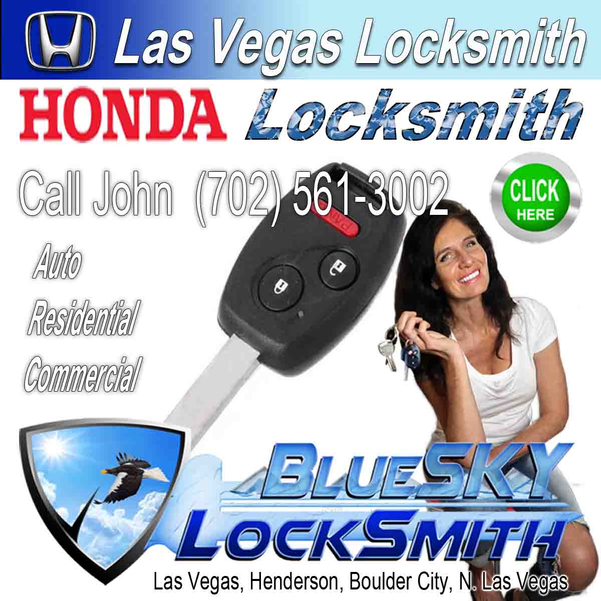 Locksmith Henderson Honda