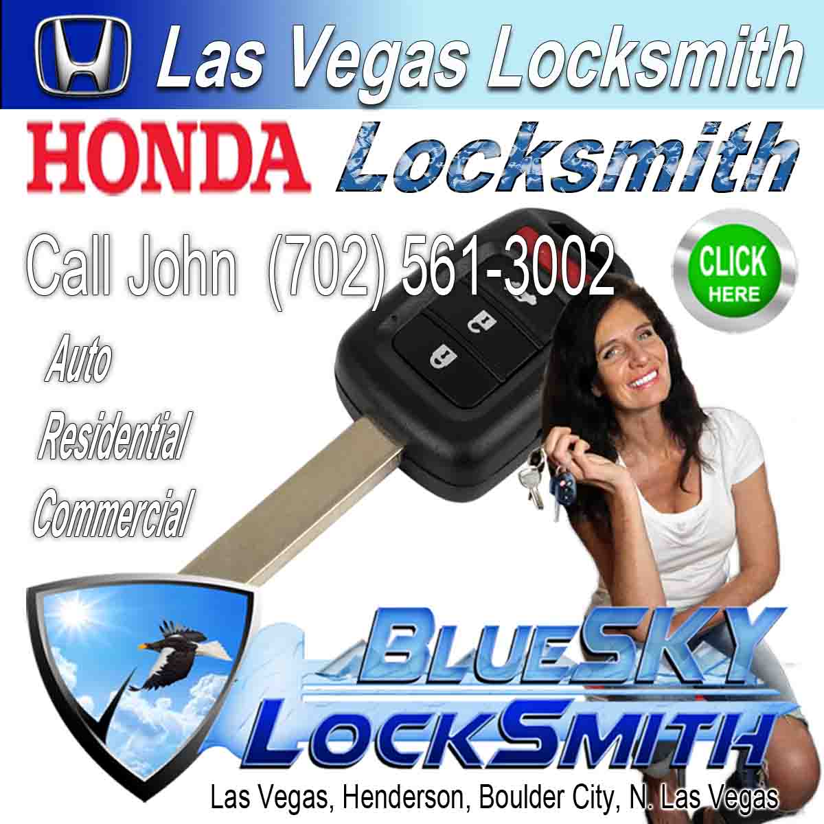 Locksmith Las Vegas Honda