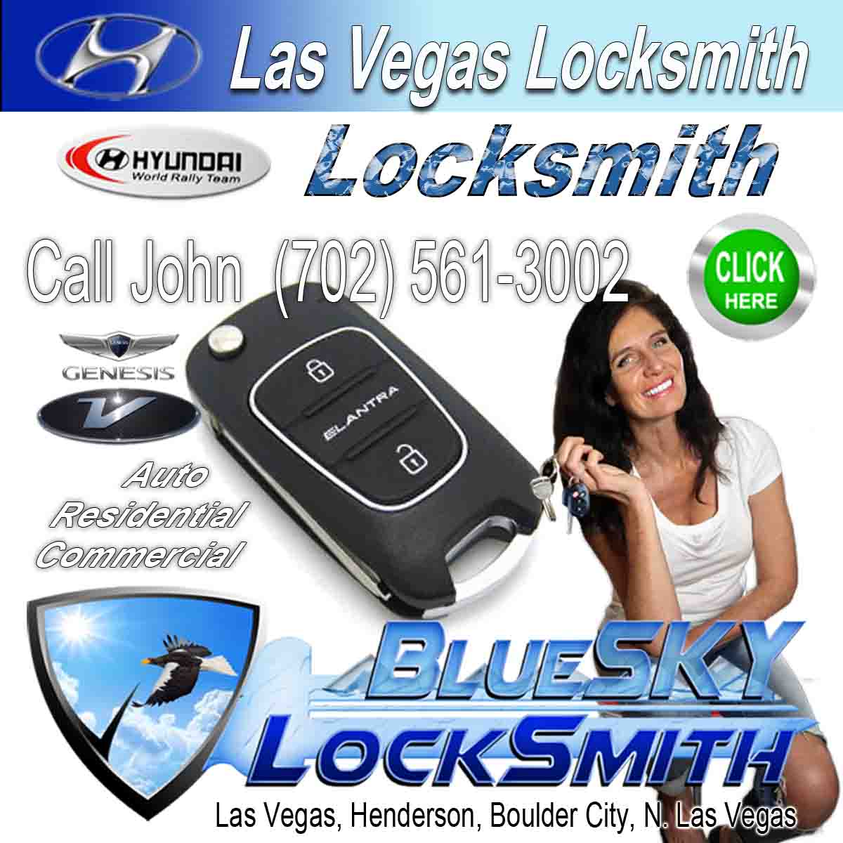 Locksmith In LV Hyundai