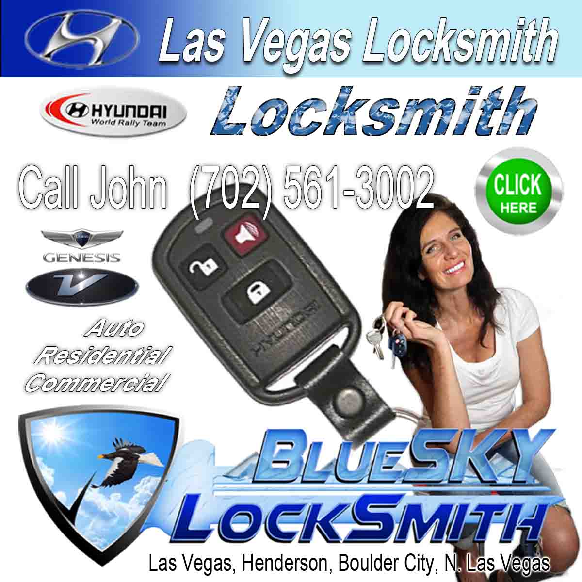 Locksmith Henderson Hyundai