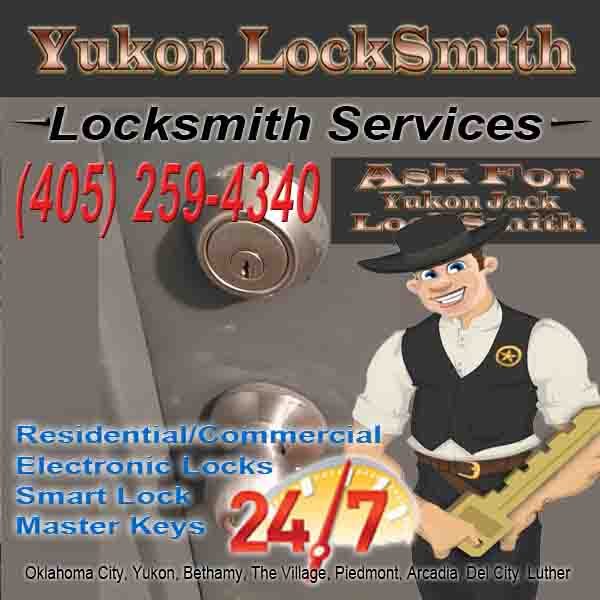 Yukon Locksmith Call Yukon Jack  405-259-4340