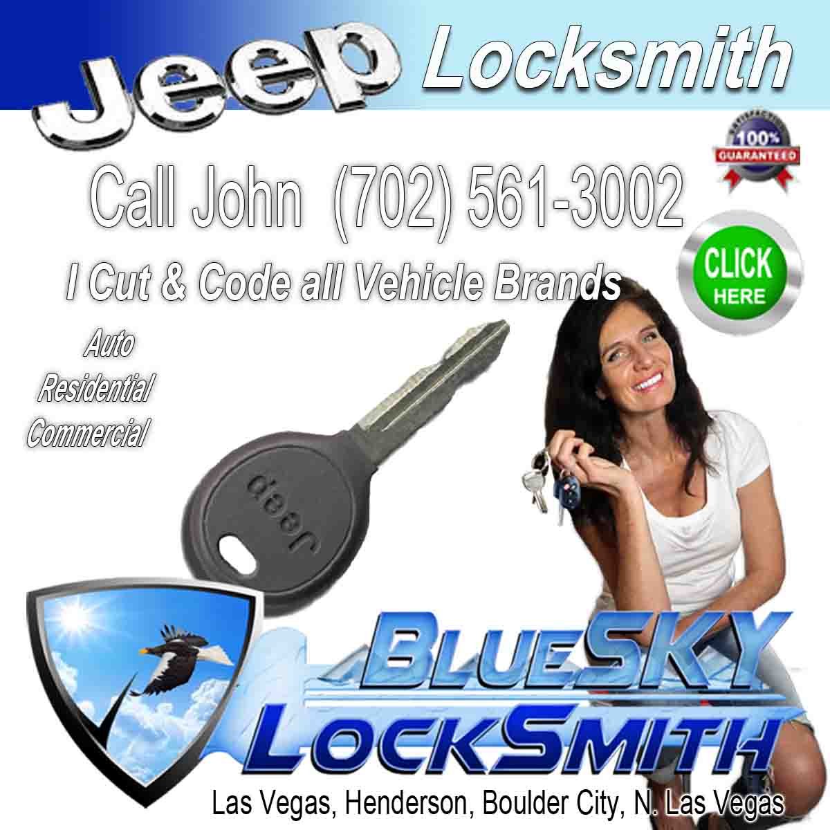 Jeep locksmith in Summerlin