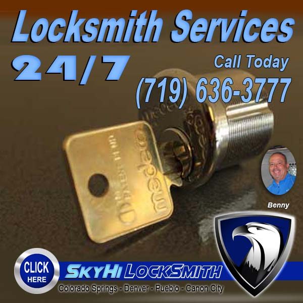 medeco lock Call SkyHi Today 719-636-3777