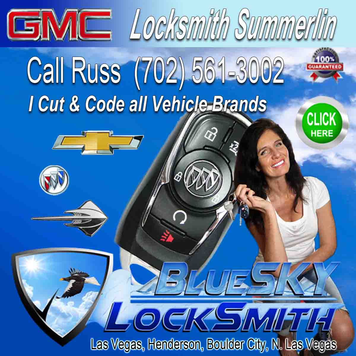 Locksmith Summerlin GMC