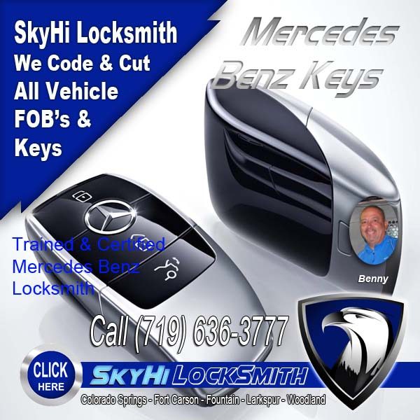 Mercedes Benz Keys and FOB s SkyHi 16