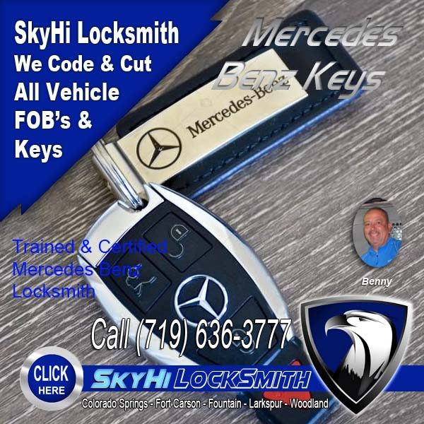 Mercedes Benz Keys and FOB s SkyHi 17