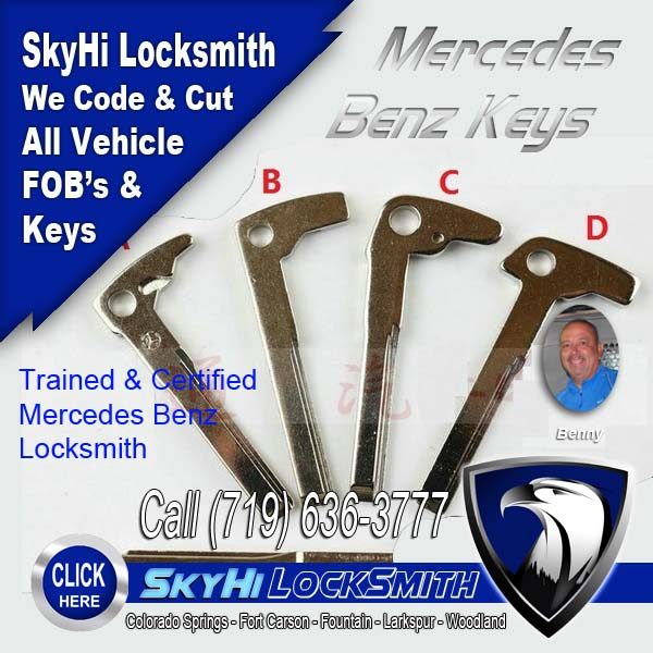 Mercedes Benz Keys and FOB s SkyHi 19