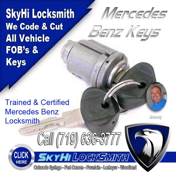 Mercedes Benz Keys and FOB s SkyHi 21