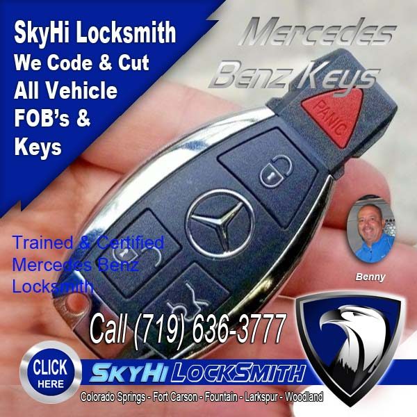 Mercedes Benz Keys and FOB s SkyHi 23