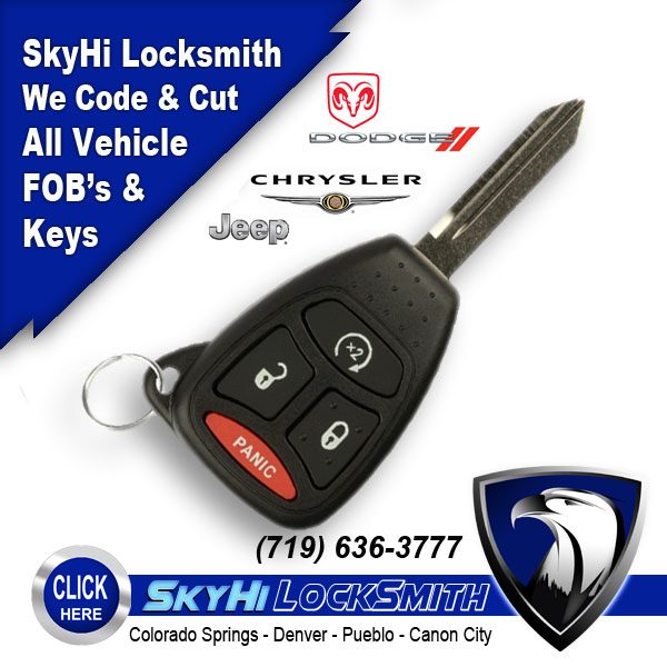 SkyHi Locksmith Dodge Key FOB