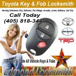 Toyota Lock smith