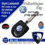 VolksWagen key Colorado Springs