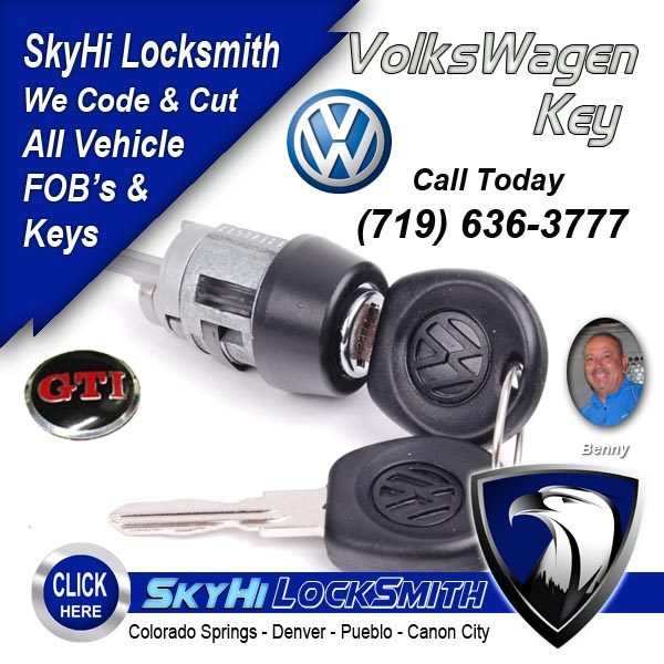 VolksWagen Key 719-636-3777 SkyHi Locksmith