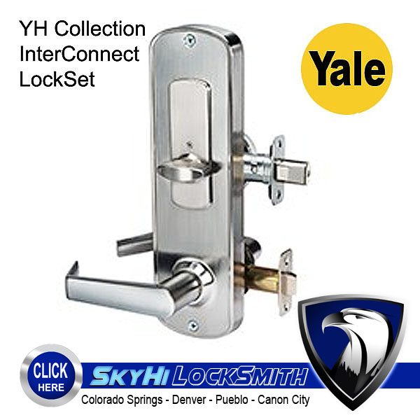 Yale Door Lock Dead Bolt Silver