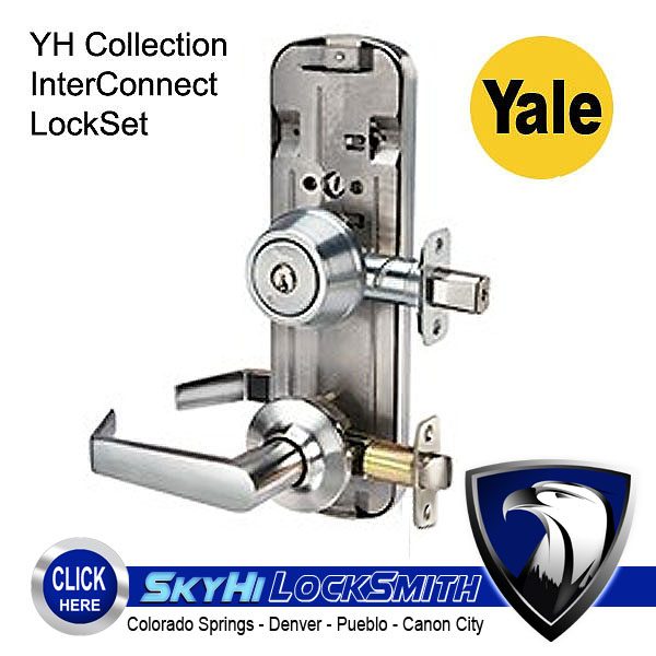 Yale Door Lock Interconnect Back